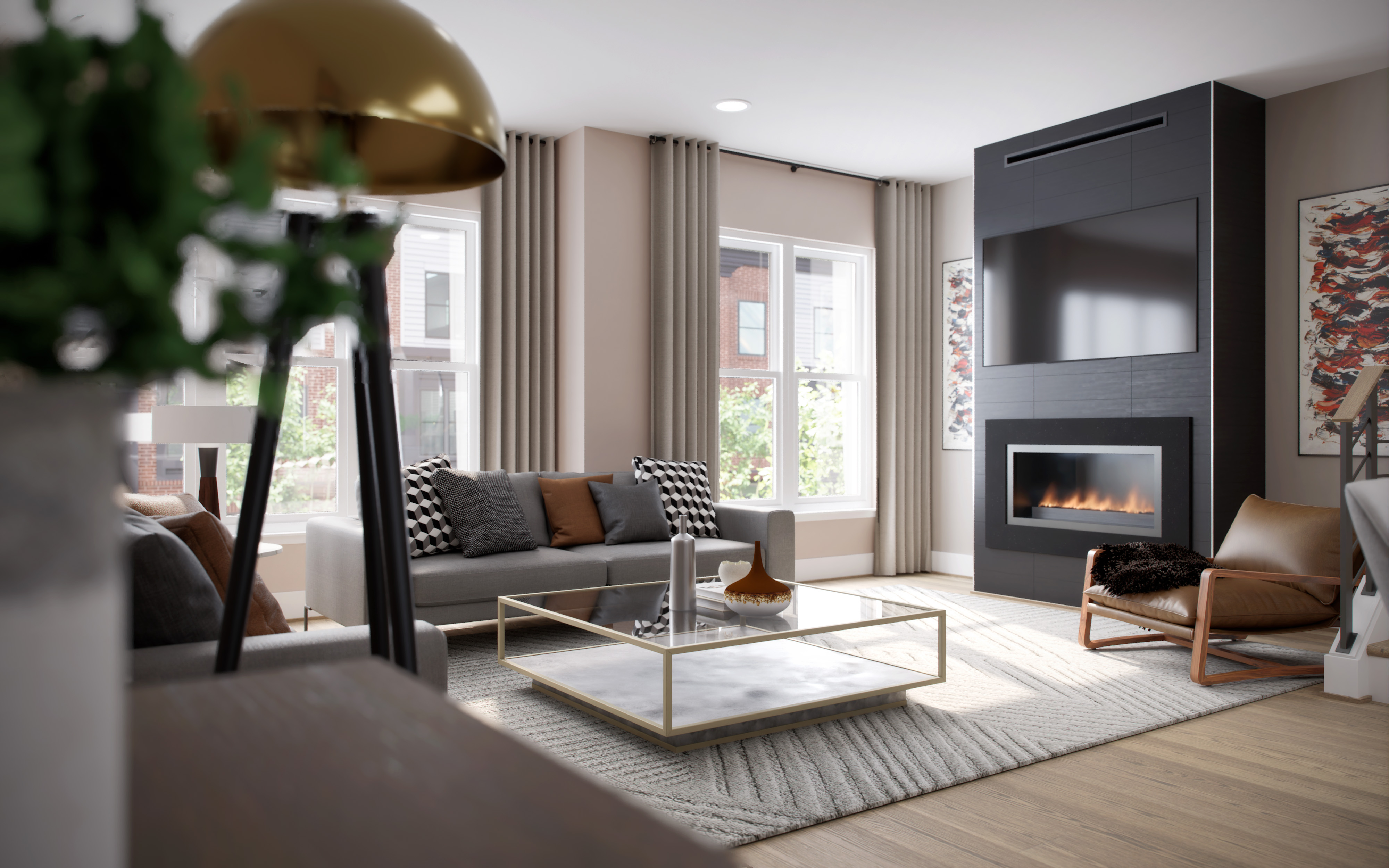 The Carmel Tysons Ridge EYA Homes